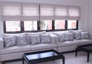 Roman Shades Blinds Galeri 1